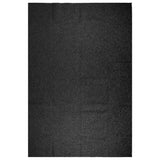 Vidaxl Rug Zizur inne og utenfor 240x340cm Jute Look Anthracite