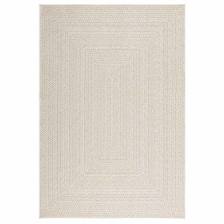 Vidaxl vloerkleed zizur room binnen en buiten 140x200 cm jute look