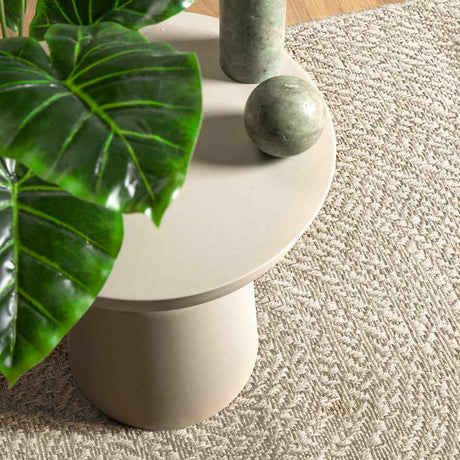 Vidaxl vloerkleed zizur room binnen en buiten 200x290 cm jute look