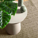 Vidaxl Rug Zizur Beige inde og uden for 80x150 cm jute look