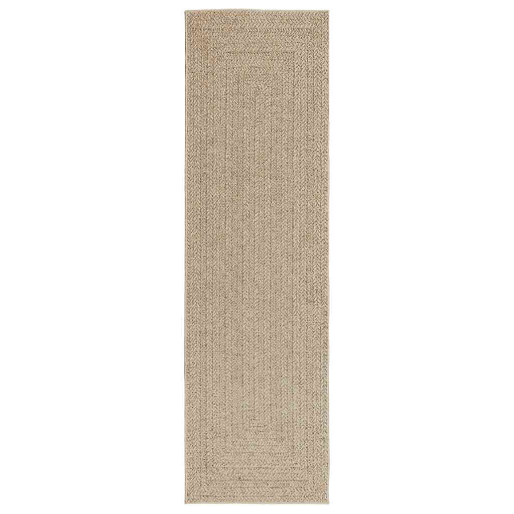 Vidaxl rug zizur baige bannen an ausserhalb 80x250 cm Jute kucken