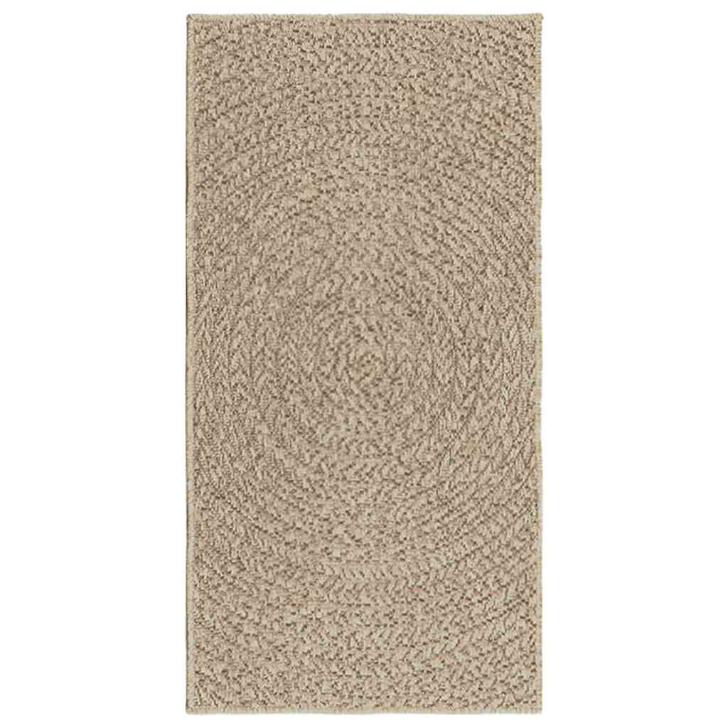 Vidaxl Rug Zizur beige all'interno e all'esterno 60x110 cm look iuta