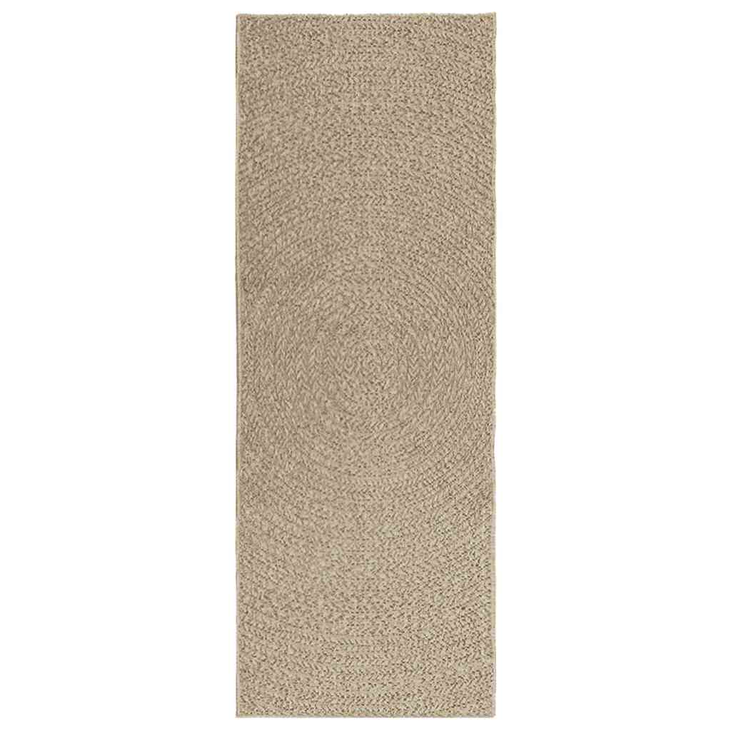 Vidaxl Rug Zizur Beige uvnitř a vně 80x200 cm juta vzhledu