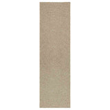 Vidaxl tapis zizur beige à l'intérieur et à l'extérieur de 80x250 cm de jute