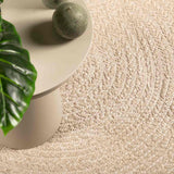 Vidaxl vloerkleed zizur beige binnen en buiten 200x290 cm jute look