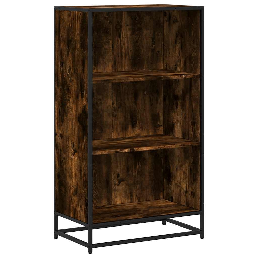 Vidaxl boekenkast 60x35x107,5 cm bewerkt hout gerookt eikenkleurig