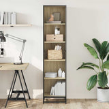 Vidaxl boekenkast 40x35x170,5 cm bewerkt hout sonoma eikenkleurig