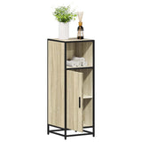 Vidaxl badkamerkast sonoma eiken 35x37,5x100 cm bewerkt hout