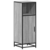 Vidaxl badkamerkast 35x37,5x100cm bewerkt hout grijs sonoma eikenkleur