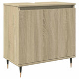 Vidaxl badkamerkast 58x33x60 cm bewerkt hout sonoma eikenkleurig