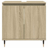 Vidaxl badkamerkast 58x33x60 cm bewerkt hout sonoma eikenkleurig