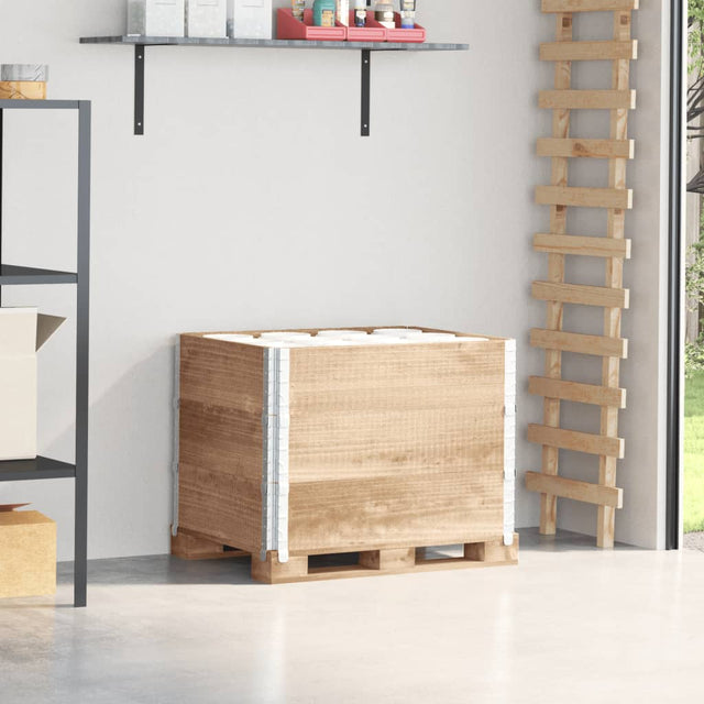 Vidaxl palletopzetranden 3 st 80x60 cm massief grenenhout