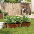 Vidaxl plantenbak 150x50 cm massief grenenhout bruin
