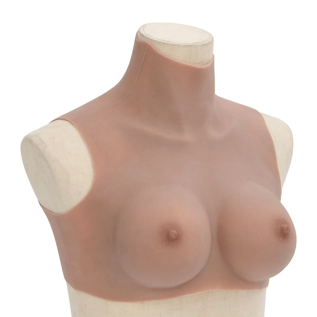 Vidaxl Prestes Prothesis C-Cup Silikon Tan