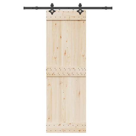 Vidaxl doos met onderdelen voor schuifdeur 152,5 cm staal zwart