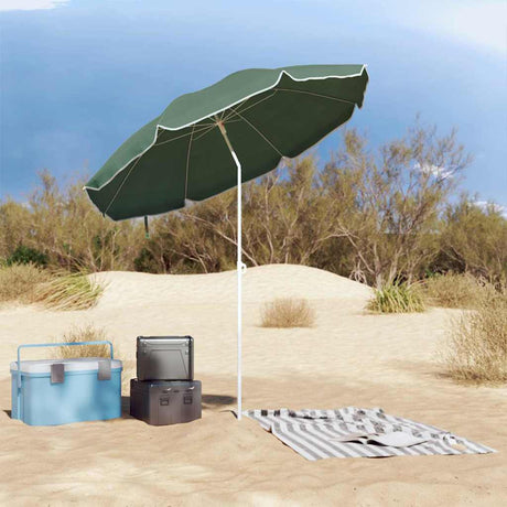 Vidaxl tuinparasol 170t polyester groen