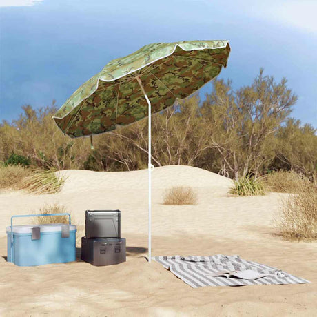 Vidaxl tuinparasol 170t polyester camouflage