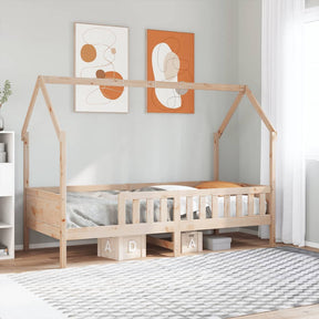Vidaxl bedhuis massief grenenhout 80x200 cm