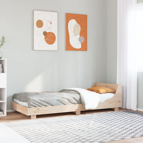 Vidaxl bedframe zonder matras massief grenenhout 90x190 cm