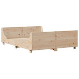 Vidaxl bedframe zonder matras massief grenenhout 120x200 cm