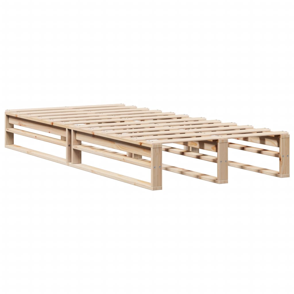 Vidaxl bedframe zonder matras massief grenenhout 90x200 cm