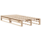 Vidaxl bedframe zonder matras massief grenenhout 90x190 cm