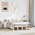 Vidaxl bedframe zonder matras massief grenenhout 135x190 cm