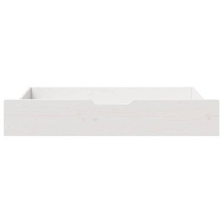Vidaxl bedlades 2 st 95x55x17 cm massief grenenhout