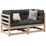 Vidaxl 2-delige loungeset massief grenenhout