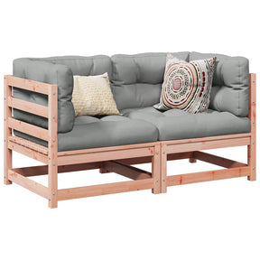Vidaxl 2-delige loungeset massief douglas vurenhout