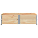 Vidaxl palletopzetranden 2 st 150x100 cm massief grenenhout