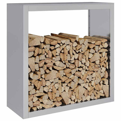 Vidaxl haardhoutrek 100x40x100 cm gegalvaniseerd staal