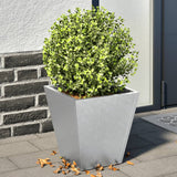 Vidaxl plantenbakken 2 st 30x30x30 cm gegalvaniseerd staal