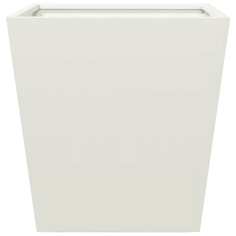 Vidaxl plantenbak 40x40x40 cm staal wit