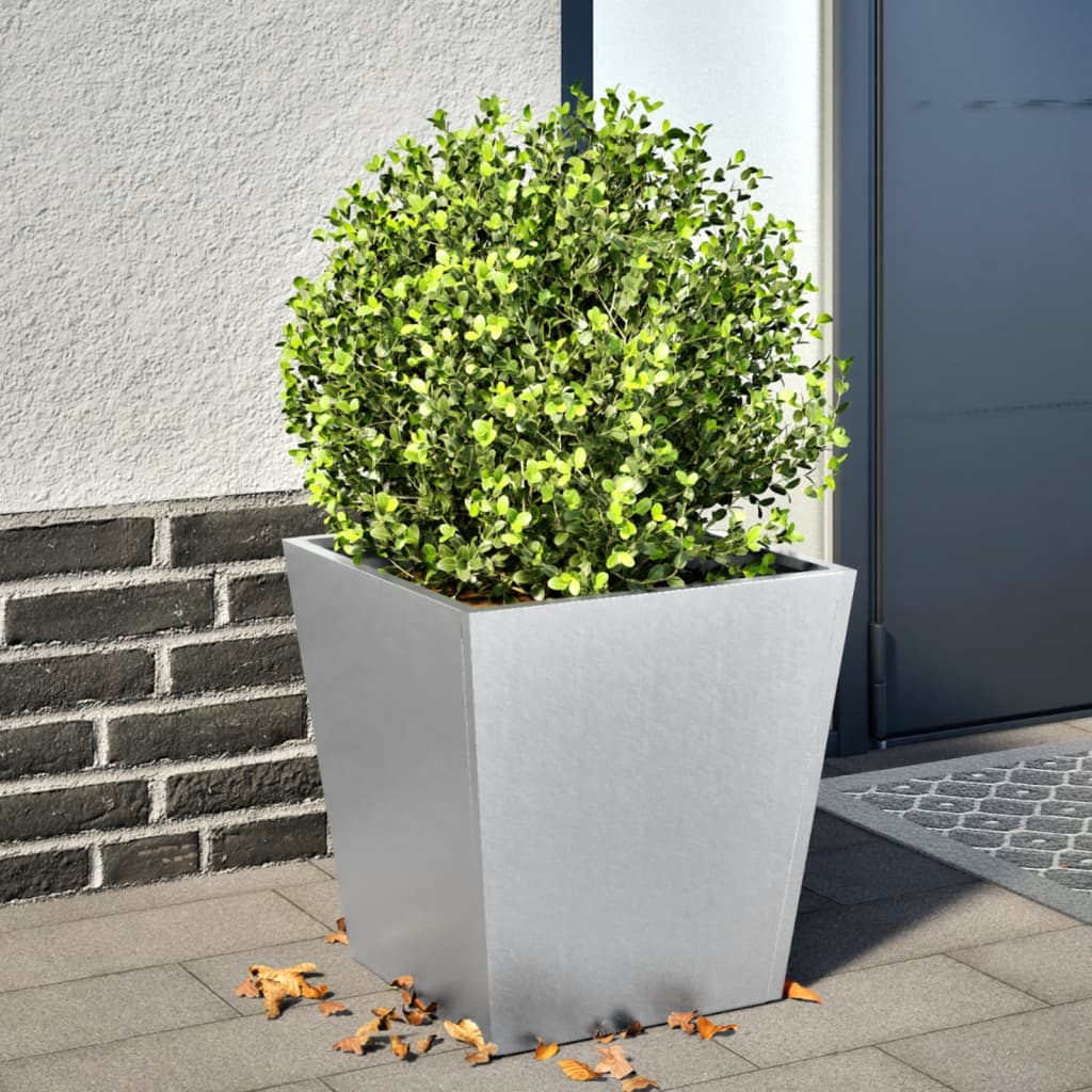 Vidaxl plantenbank 40x40x40 cm gegalvaniseerd staal