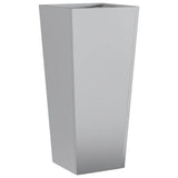 Vidaxl plantenbak 35x35x75 cm gegalvaniseerd staal