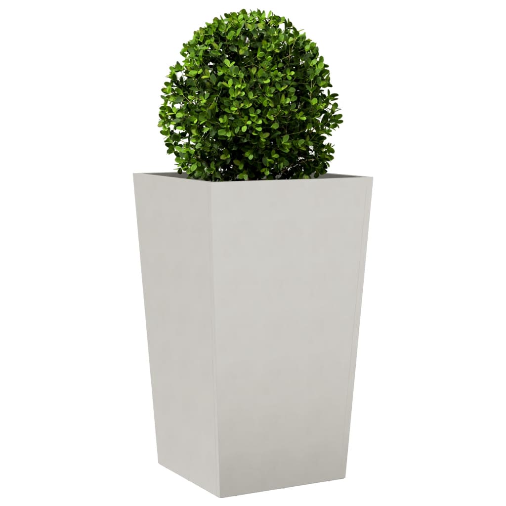 Vidaxl plantenbak 45x45x75 cm roestvrij staal