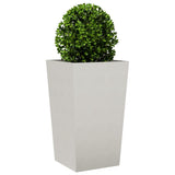 Vidaxl plantenbak 45x45x75 cm roestvrij staal