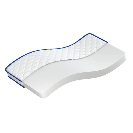 Vidaxl traagschuimmatras 100x200x17 cm zacht wit
