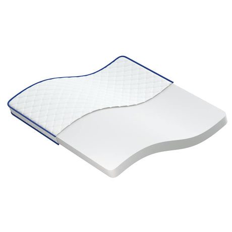 Vidaxl traagschuimmatras 200x200x17 cm zacht wit