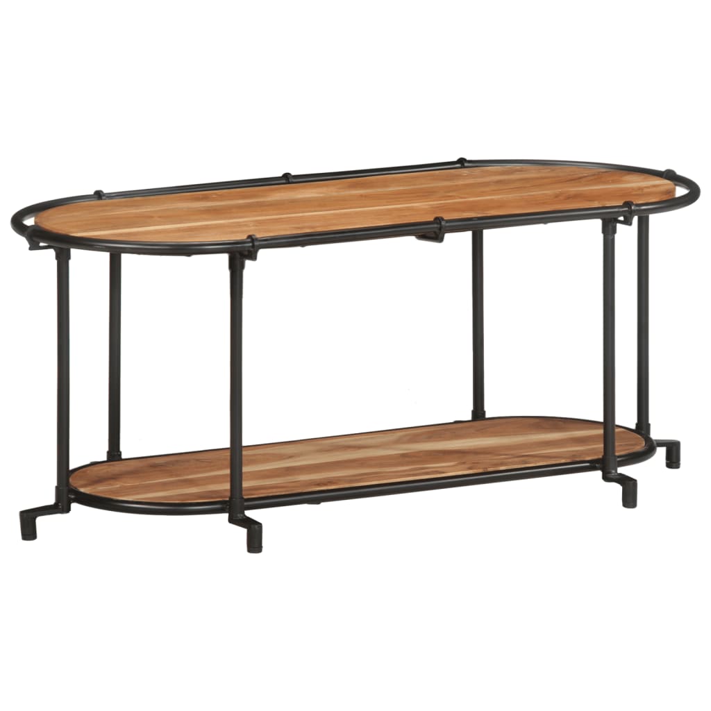 Vidaxl tv-meubel 100x42x40 cm massief acaciahout
