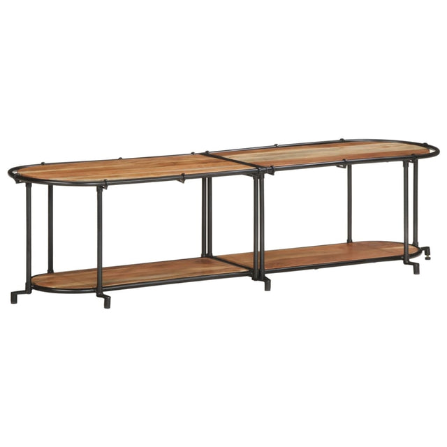 Vidaxl tv-meubel 160x42x40 cm massief acaciahout