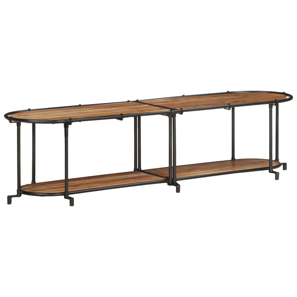Vidaxl tv-meubel 160x42x40 cm massief acaciahout