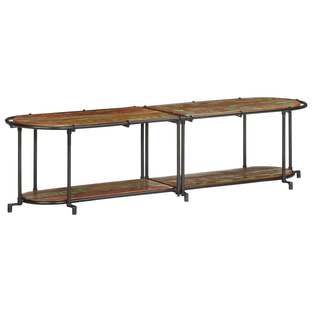 Vidaxl tv-meubel 160x42x40 cm massief gerecycled hout
