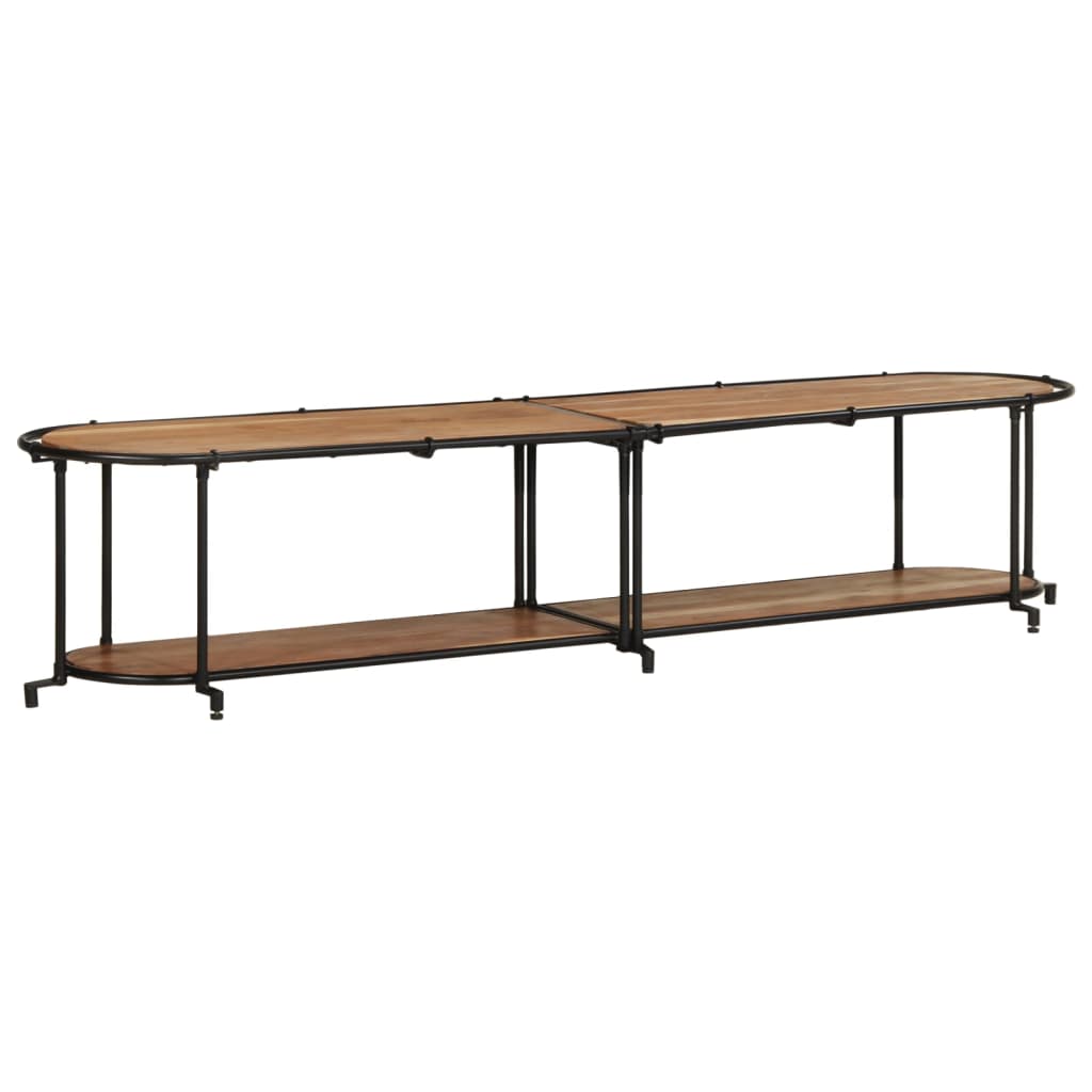 Vidaxl tv-meubel 200x42x40 cm massief acaciahout