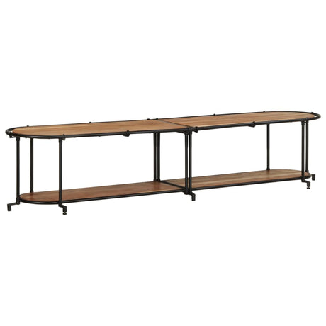 Vidaxl tv-meubel 200x42x40 cm massief acaciahout