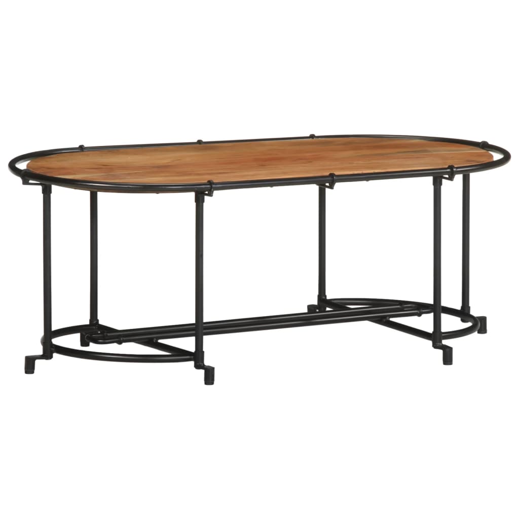 Vidaxl salontafel 110x55x40 cm massief acaciahout