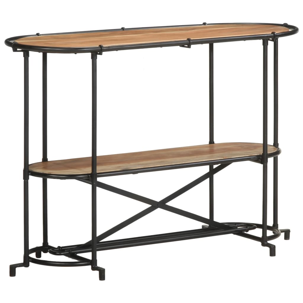 Vidaxl wandtafel 110x42x76 cm massief acaciahout