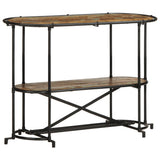 Vidaxl wandtafel 110x42x76 cm massief gerecycled hout