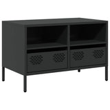 Vidaxl tv-meubel 68x39x43,5 cm koudgewalst staal zwart